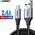 Kabel USB Ugreen USB-A - microUSB Czarny (60144)