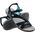 Elbrus Sandały damskie Laren Black/Light blue r. 37