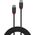 Kabel USB Lindy USB-C - USB-C 0.5 m Czarny (36905)