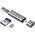 Czytnik PNY USB C / USB A Adapter (R-TC-UA-3N1E01-RB)