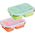 Klausberg SILIKONOWY SKŁADANY LUNCH BOX KLAUSBERG KB-7024