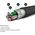 Kabel USB StarTech USB-A - Lightning 1 m Czarny (RUSBLTMM1MB)