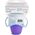 Munchkin Kubek niekapek 360 Treningowy z uchwytami 207ml fioletowy