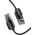 Ugreen Kabel sieciowy UGREEN NW122 Ethernet RJ45, Cat.6A, UTP, 0.5m (czarny)