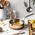 Patelnia De Buyer De Buyer Prima Matera Sauté Pan Copper/steel 24cm straight ind.