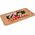 Excellent Houseware Talerz drewniany BAMBUSOWY prostokątny taca patera 44x25 cm