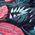 AquaWave Koc piknikowy 140x170cm ALADEEN pink leaves