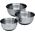 Brabantia Brabantia Mixing Bowl Set steel matt black, 1, 1.6 & 3 litre