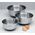 Brabantia Brabantia Mixing Bowl Set steel matt black, 1, 1.6 & 3 litre