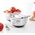 Brabantia Brabantia Mixing Bowl Set steel matt black, 1, 1.6 & 3 litre