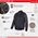 Lahti Pro BLUZA OCIEPLANA "BOMBER" CZARNA,"3XL", CE, LAHTI