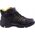 Elbrus OUTDOOR ERIMLEY MID WP TEEN BLACK/DARK TILE BLUE/ORANGE 36