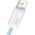 Kabel USB Baseus USB-A - Lightning 1 m Turkusowy (BSU3007BLU)