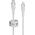 Kabel USB Belkin USB-C - Lightning 1 m Biały (CAA011BT1MWH)