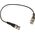 Kabel BNC - BNC 0.3m czarny (CROSS-BNC/0.3M-T)
