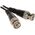 Kabel BNC - BNC 0.3m czarny (CROSS-BNC/0.3M-T)