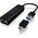 HUB USB Icy Box 1x RJ-45  + 3x USB-A 3.2 Gen1 (IB-HUB1419-LAN)