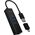 HUB USB Icy Box 1x RJ-45  + 3x USB-A 3.2 Gen1 (IB-HUB1419-LAN)