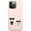 Karl Lagerfeld Karl Lagerfeld KLHMP13XSSKCI iPhone 13 Pro Max 6,7" hardcase jasnoróżowy/light pink Silicone Ikonik Karl & Choupette Magsafe