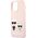 Karl Lagerfeld Karl Lagerfeld KLHMP13XSSKCI iPhone 13 Pro Max 6,7" hardcase jasnoróżowy/light pink Silicone Ikonik Karl & Choupette Magsafe
