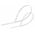 Lanview Cable tie white 2.5 x 100