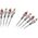 Kabel RCA (Cinch) x4 - RCA (Cinch) x4 1.8m szary (KPO3408-1.8)