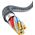Kabel USB Baseus USB-A - Lightning 1 m Szary (CALD000416)