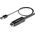 Kabel StarTech DisplayPort - HDMI + USB-A 3m czarny (HD2DPMM3M)