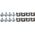 Zaślepka do szafy rack 19" 2U (Z19-2U*P2)