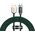 Kabel USB Baseus USB-A - USB-C 1 m Zielony (CASX020006)