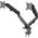 Neomounts Uchwyt biurkowy na 2 monitory 17" - 27" (DS70-700BL2)