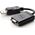 Adapter AV Dell DisplayPort - D-Sub (VGA) czarny (Display Port to VGA Adapter)