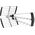 Antena RTV Antena kierunkowa DVB-T / DVB-T2 DPM HN62NWZ z filtrem LTE, 38 el., ze wzacniaczem