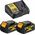 Klucz udarowy Dewalt 18v xr kompaktowy klucz udarowy 3/8" gfn 2x5ah