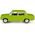 Pojazd PRL Fiat 125p zielony Daffi