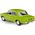 Pojazd PRL Fiat 125p zielony Daffi
