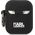 Karl Lagerfeld Etui Karl Lagerfeld KLA2RUNIKK Apple AirPods 2/1 cover czarny/black Silicone Karl Head 3D
