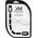 Kabel USB Kruger&Matz USB-A - microUSB 0.2 m Srebrny (KM0333)