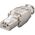 Techly Techly 105872 Wtyk modularny RJ45 Cat6a 10G beznarzędziowy, STP