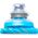 HydraPak Bidon do biegania HydraPak Softflask 150ml - malibu blue Uniwersalny