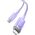 Kabel USB Baseus USB-C - Lightning 1 m Fioletowy (CATS010205)