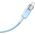 Kabel USB Baseus USB-C - Lightning 1 m Niebieski (CATS010203)