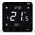 Tech Sterownik ST-297V3 pokojowy dwustanowy podtynkowy (3 mm szkło) czarny