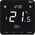Tech Sterownik ST-297V3 pokojowy dwustanowy podtynkowy (3 mm szkło) czarny