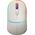 Mysz Canyon CANYON MW-22, 2 in 1 Wireless optical mouse with 4 buttons,Silent switch for right/left keys,DPI 800/1200/1600, 2 mode(BT/ 2.4GHz), 650mAh Li-poly battery,RGB backlight,Rice, cable length 0.8m, 110*62*34.2mm, 0.085kg