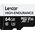 Karta Lexar High-Endurance MicroSDXC 64 GB Class 10 UHS-I/U3 V30 (LMSHGED064G-BCNNG)