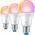 WiZ WiZ,Bulb,8,8W,2200-6500 (RGB),A60,E27,3 pcs lightsource