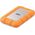 Dysk zewnętrzny SSD LaCie Rugged Mini 4TB Srebrno-pomarańczowy (S55256308)