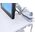 Ergotron ERGOTRON StyleView Scannerregal Silver metallic