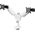 Neomounts Uchwyt biurkowy na 2 monitory 24" - 34" (DS65S-950WH2)